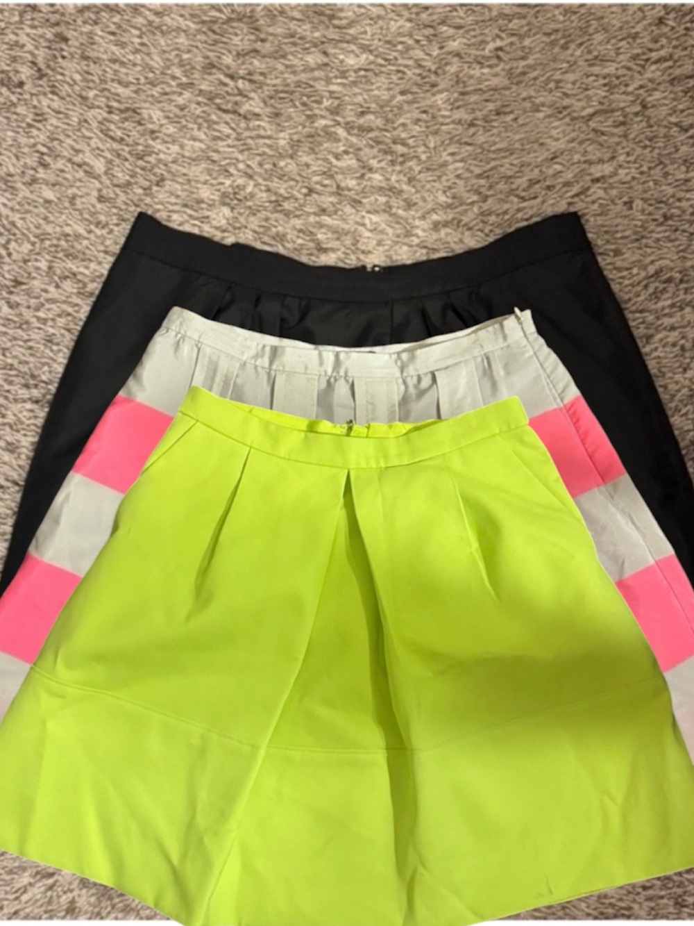 Bundle of 3 jcrew skirts size 2